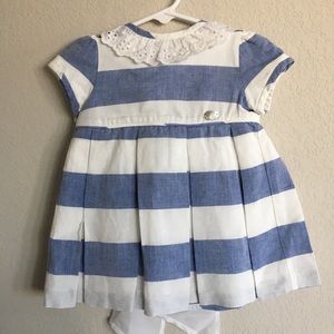 2-piece Jose Varon Striped Dress